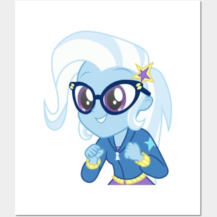 Trixie in glasses Posters and Art